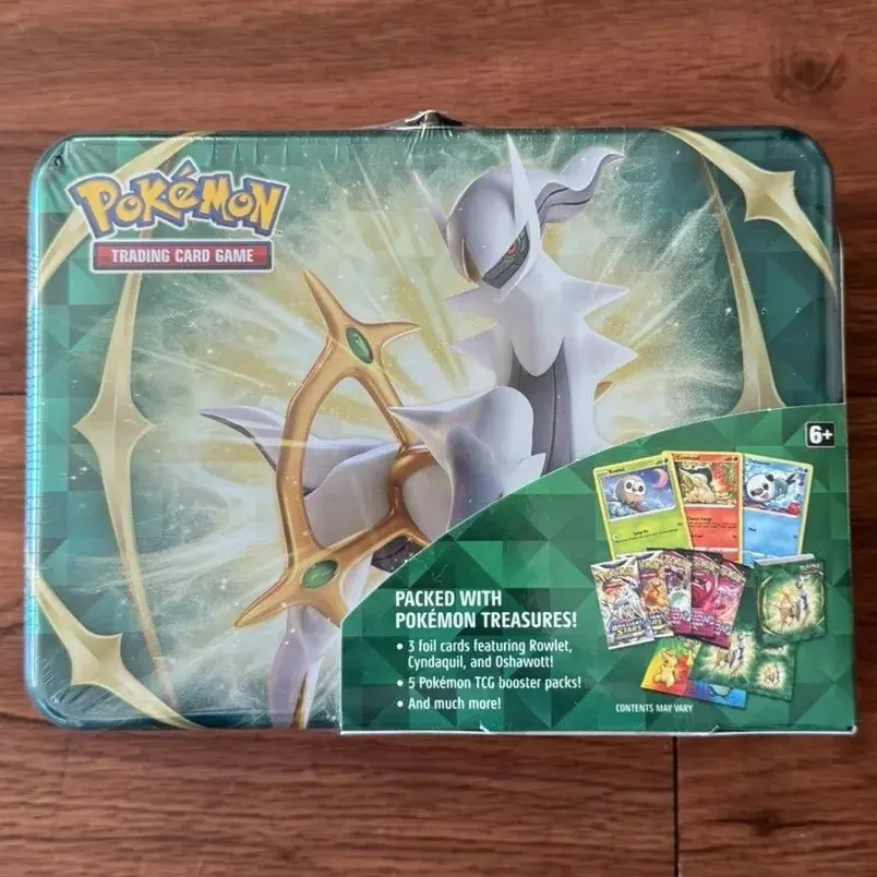 Pokemon Arceus Spring 2022 Collector Chest w/3x Fusion Strike + 2x Brilliant Stars + 3 Promos (Factory Sealed)