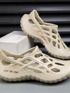 Summer Bestseller Beach Holey Shoes, Men's Sandals, Comfortable Flip Flops, Trendy Footwear for Hot Weather, Perfect for Beach & Pool