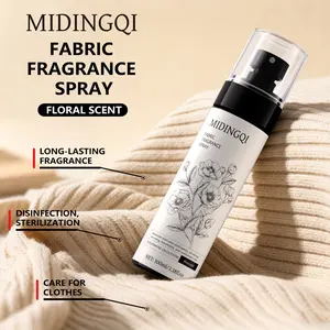 2-Pack 100ML Clothing Freshener Spray, Odor Eliminator, Antibacterial & Mite Killer, Long-Lasting Fragrance, Woody Floral Scent, Woody Scented, Refreshing Light Perfume