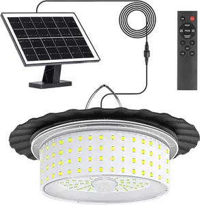 Solar outdoor Light with Motion Sensor 224 LED Security Outdoor Wall Light 5 Modes Waterproof Floodlight with Remote Control for Terrace Deck Shed Camping solar outdoor lights solar christmas lights outdoor outdoor lights outdoor  motion sensor
