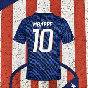 2026 France Home Mbappe No.10 Short sleeve Soccer jersey