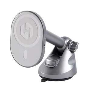 HexaCharge 4-in-1 MagSafe Charging Mount with Wireless CarPlay/Android Auto