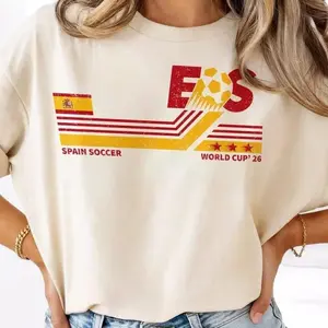 Comfort Colors Spain Soccer World Vintage Shirt, Gift For Fan Fathers Day