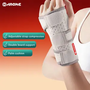 Wrist Support Brace with Dual Board Support and Adjustable Compression, Adjustable Strap Wrist Brace for Comfortable Wear