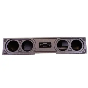 2019-2024 Chevy Silverado & GMC Sierra Double Cab & Crew Cab Ported Enclosure for four 8" subwoofers.