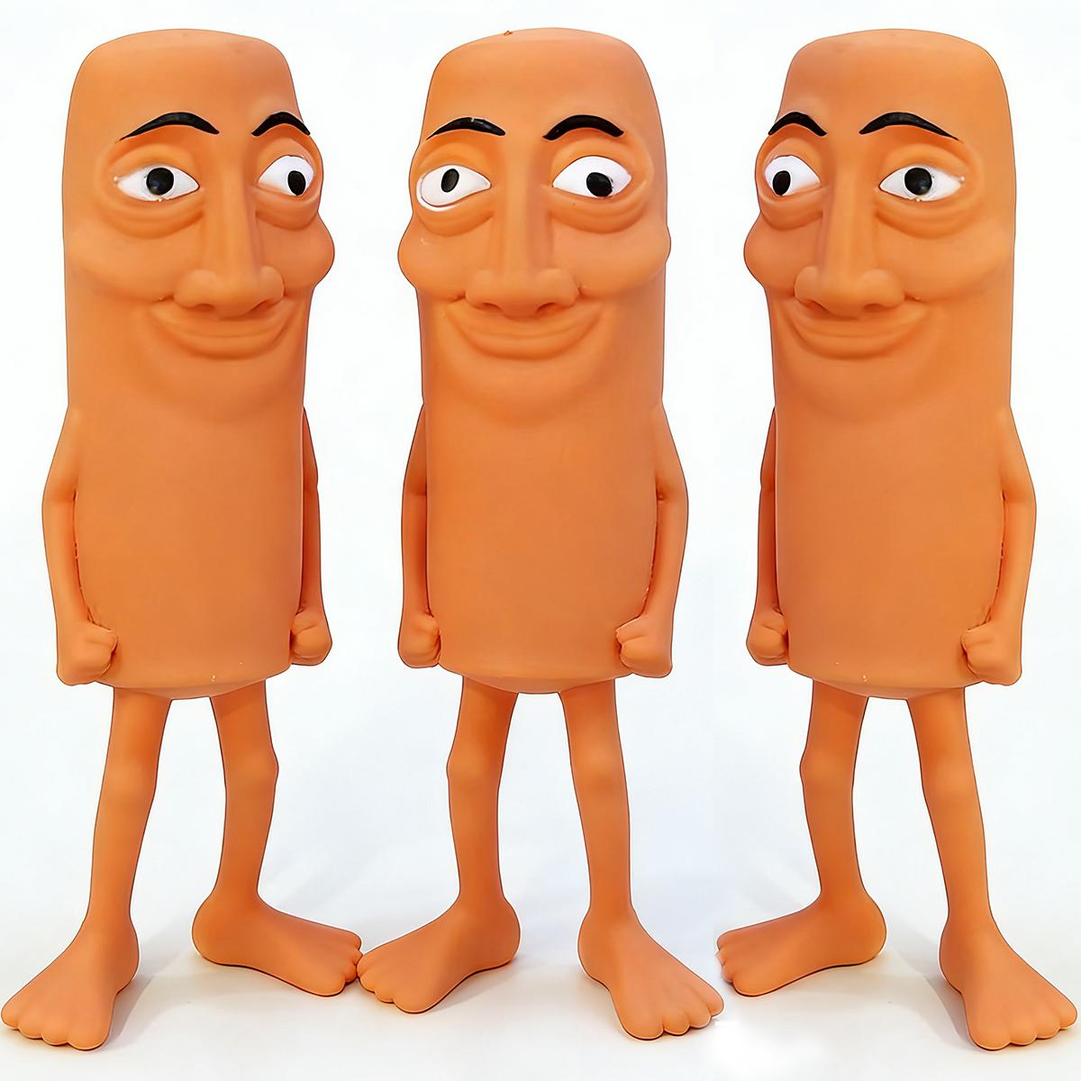 Trending Tung Tung Tung Sahur Fidget Toy | Slow Rising Squishy Meme Figure, Perfect Stress Reliever Gift