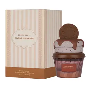 Cookie Crave Give Me Gourmand by EDP Spray - 75ml (2.5 FI Oz) IUnisex | summer fragrance men | long lasting perfume | perfumes para mujeres | yara perfume