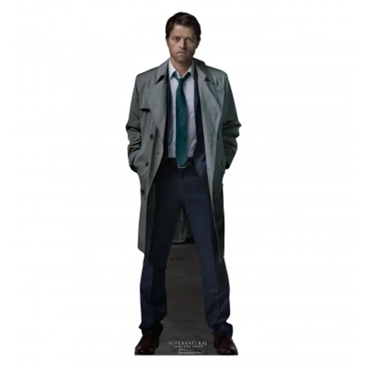 Castiel Angel Cardboard Cutout - 71x24 in, Supernatural TV Series Decor, Indoor Home Room Decor, Indoors