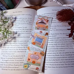 TV show Fall Photos Bookmark - Pearl Matte Finish - Dual Sided