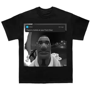 Default With Motion Meme Fortnite T Shirt Funny Viral Vintage Graphic Tee for Men and Women Streetwear Tropical
