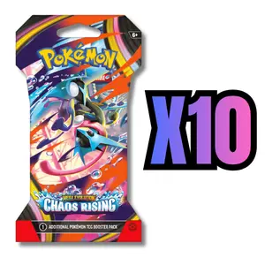 Chaos Rising - 10X Sleeved Booster Packs - LIVE BREAK
