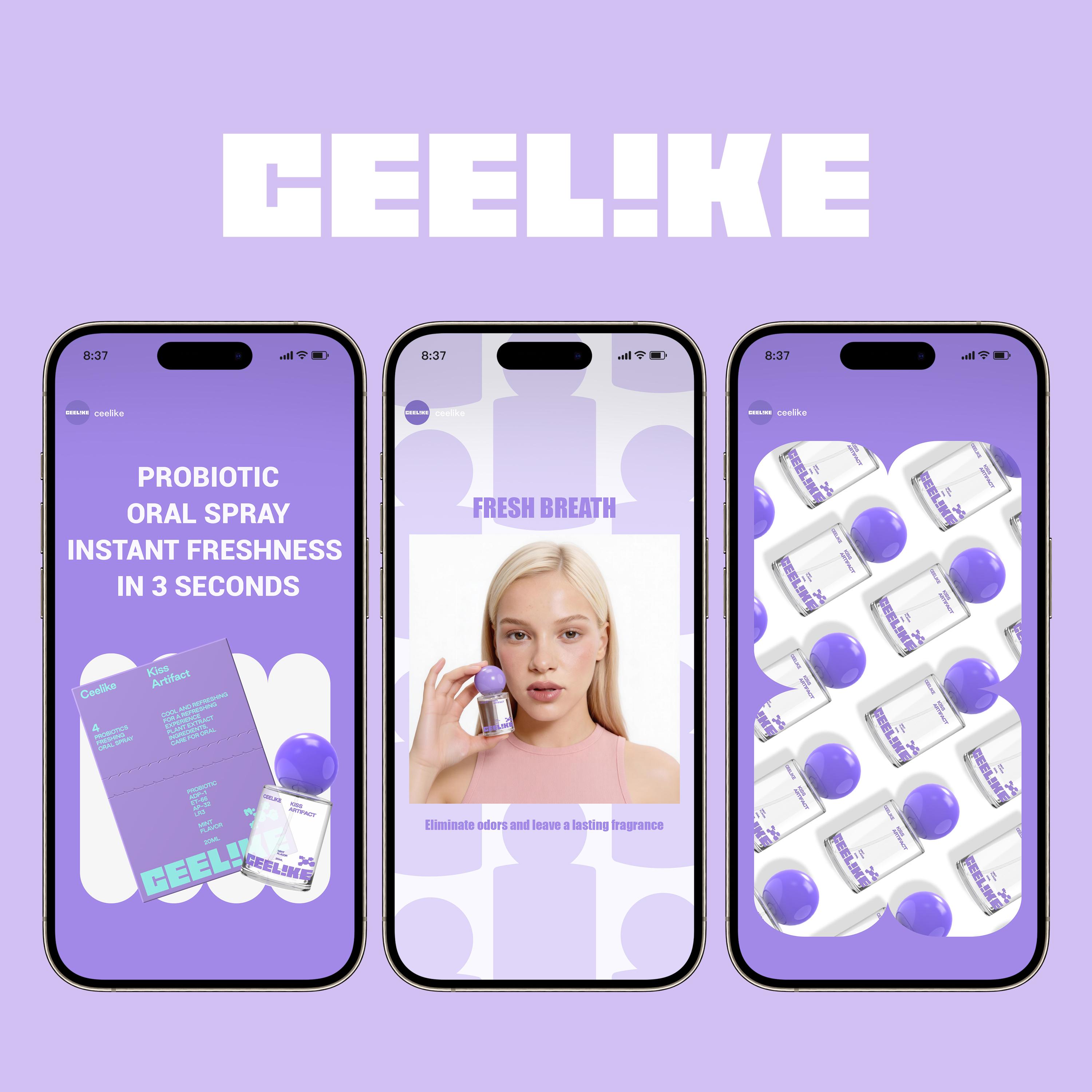 BOGO ! CEELIKE Probiotic Oral Spray | 20ml Ultimate Long-Lasting Freshness & Oral Care | Portable, Sugar-Free & Must-Have