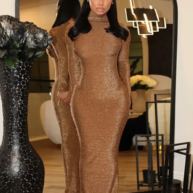 turtleneck prom dress - TikTok Shop