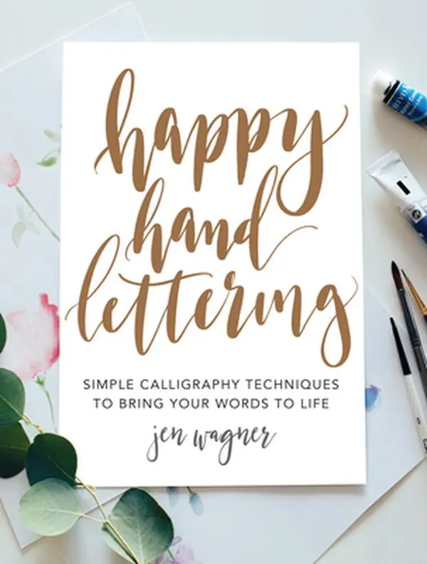 USED-Happy Hand Lettering: Simple Calligraphy Techniques to Bring Your Words to Life by Wagner, Jen (Paperback)