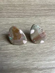 Abstract Drip Stud Earrings