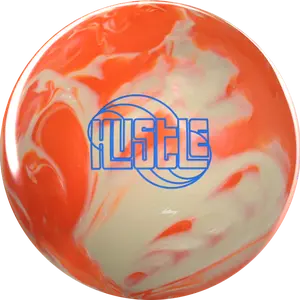 Roto Grip Hustle VP Bowling Ball - Vanilla/Popsicle, VTC Hybrid Reactive Cover, Hustle Symmetric Core, Versatile Traction Control, Light to Medium Oil, Multiple Weights, All Skill Levels, Low Flare Bowling Sports Ball