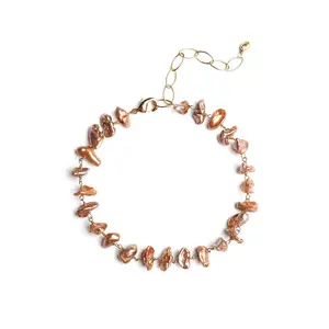 KARA BRACELET IN CHAMPAGNE PEARL