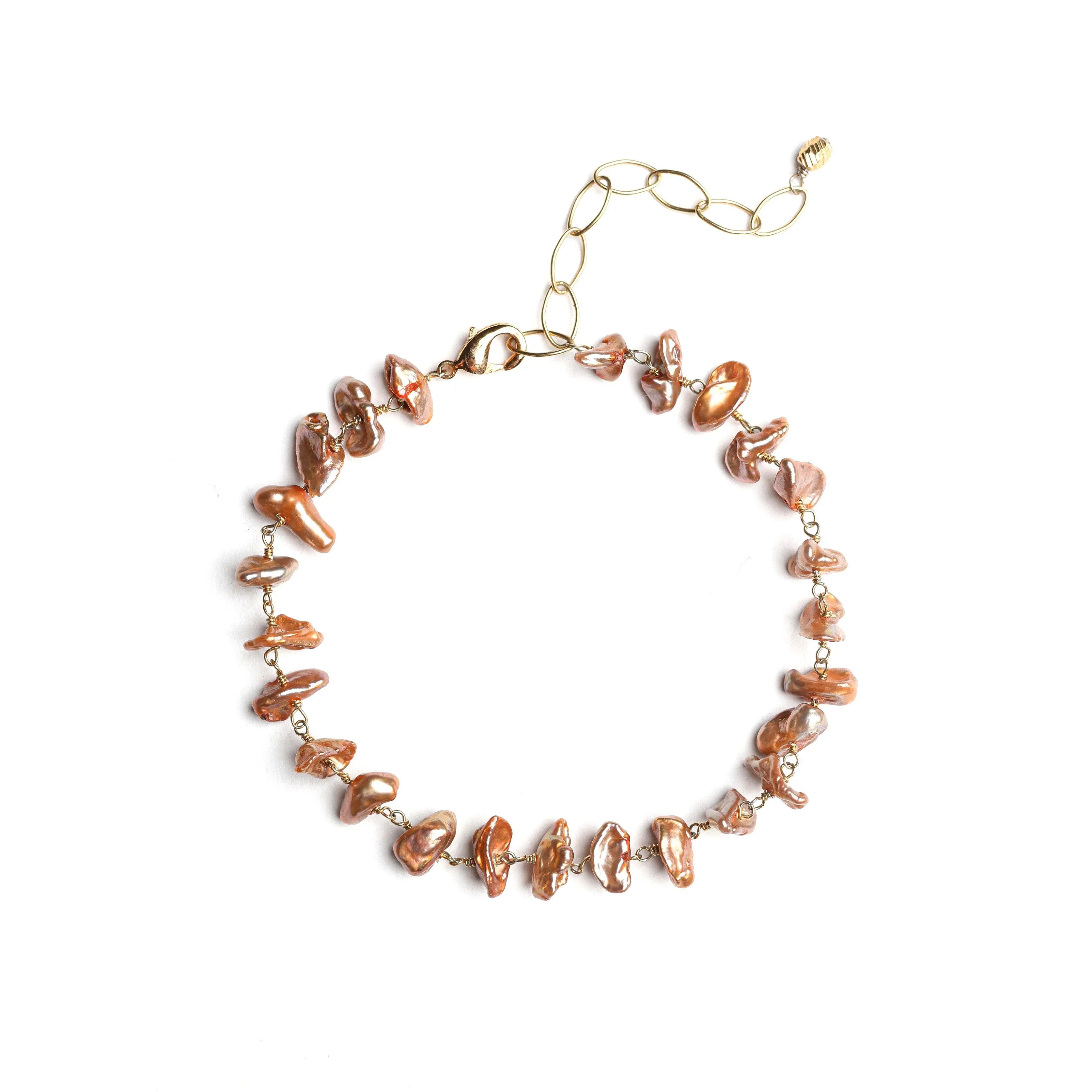 KARA BRACELET IN CHAMPAGNE PEARL