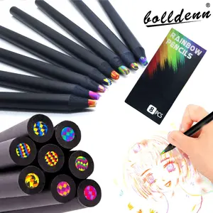 Rainbow Gradient Magic Markers Set of 8, Vibrant Graffiti and Drawing Markers, Cute Creative Writing and Art Supplies, Perfect for Kids and Adults