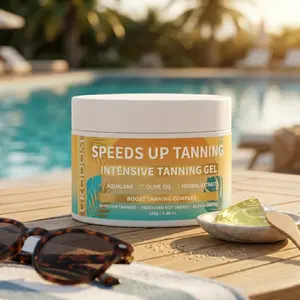 【Summer Deals】Tanning Gel – 5.29oz Fast Tan Accelerator for Outdoor Use | Moisturizing, Smooth Finish, Water-Resistant Body Care Radiant Moisturizer, Hydrating Intensive Tanning