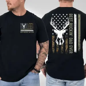 Best Dad Ever Camo T-Shirt, Funny Father Graphic Tee, Casual Unisex Shirt, Father’s Day Gift