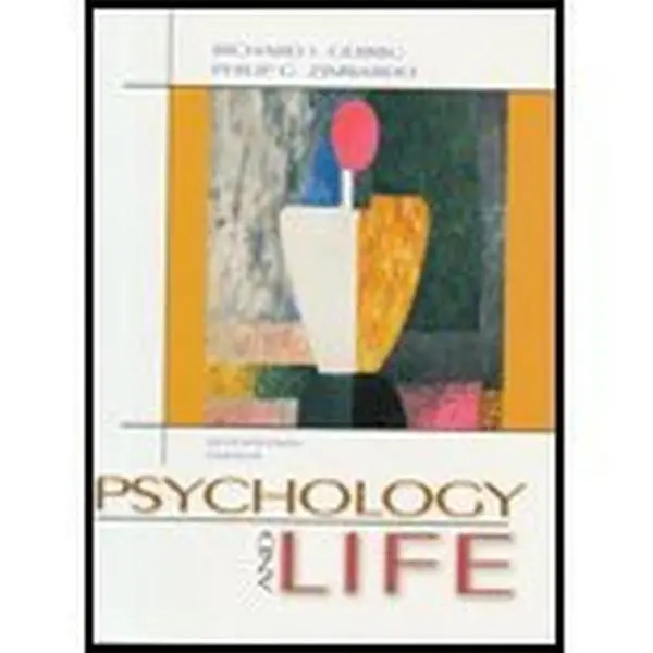USED-Psychology And Life by Richard J. Gerrig (Hardcover)