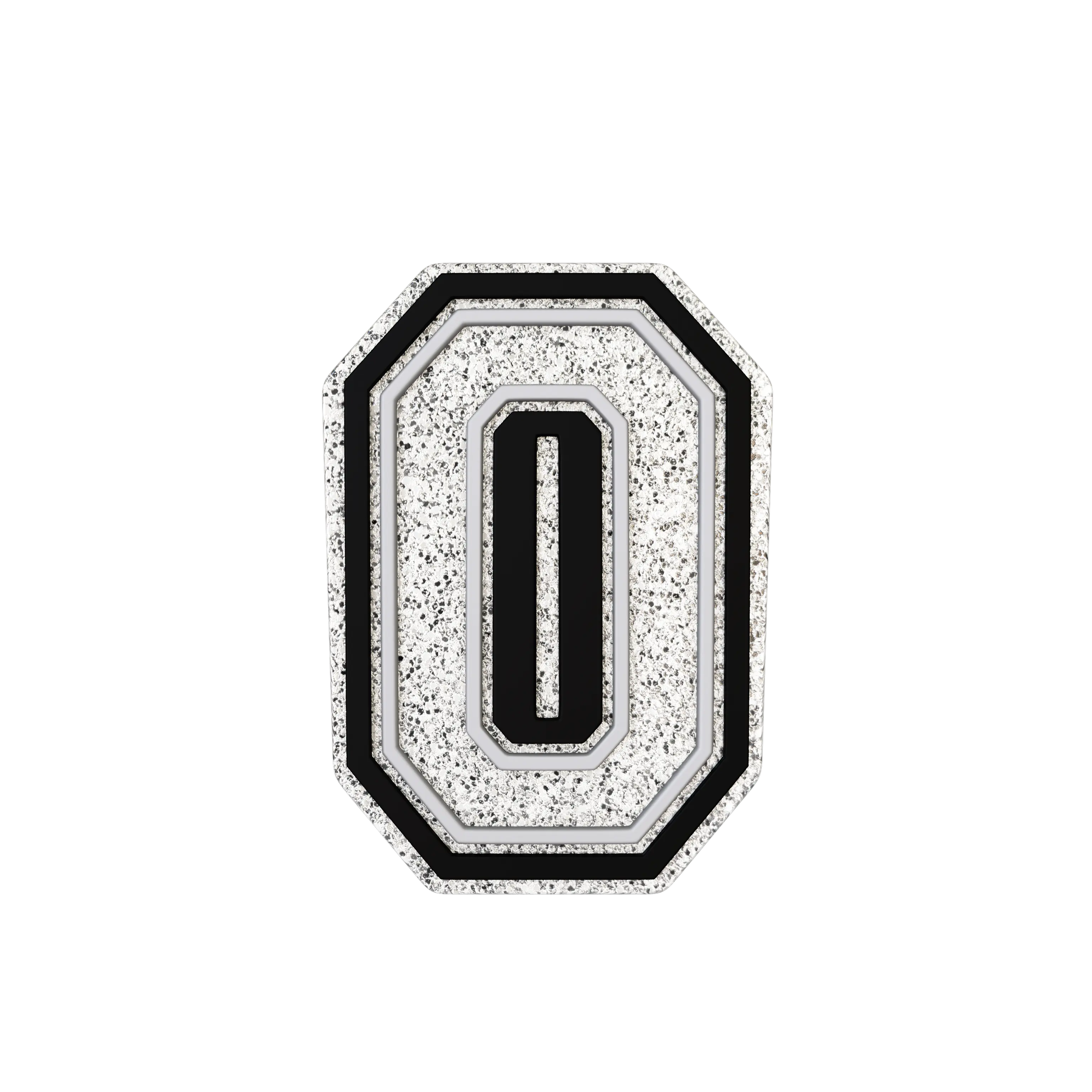 Silver Letter O