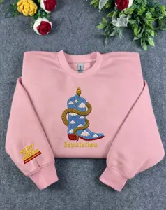 Taystory-Inspired Embroidered Sweatshirt Cute Cartoon Tee, Perfect Gift for Fans