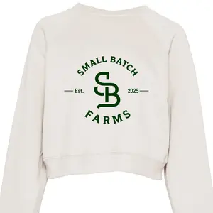 SBF - Crop Raglan Pullover