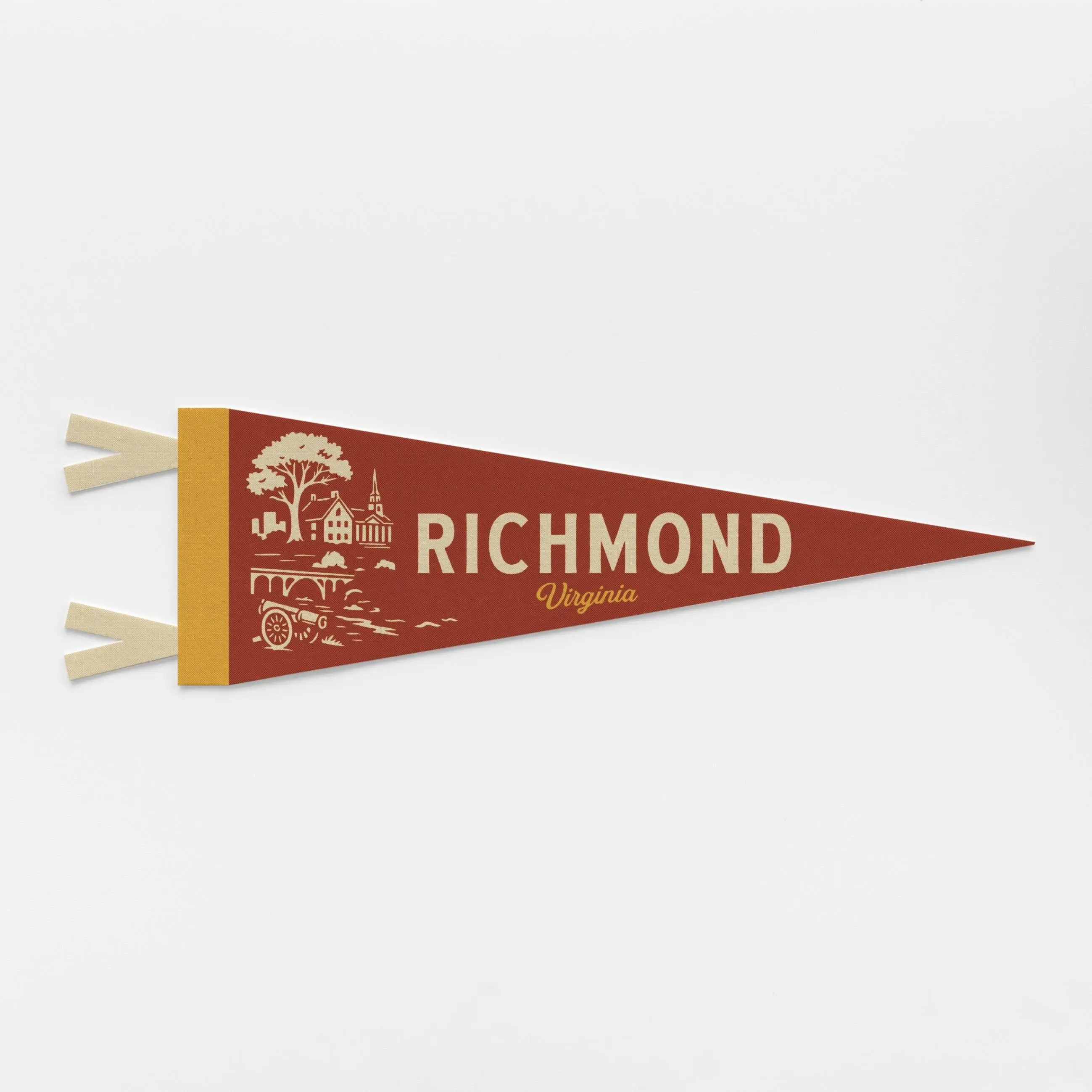 Richmond, Virginia Felt Pennant