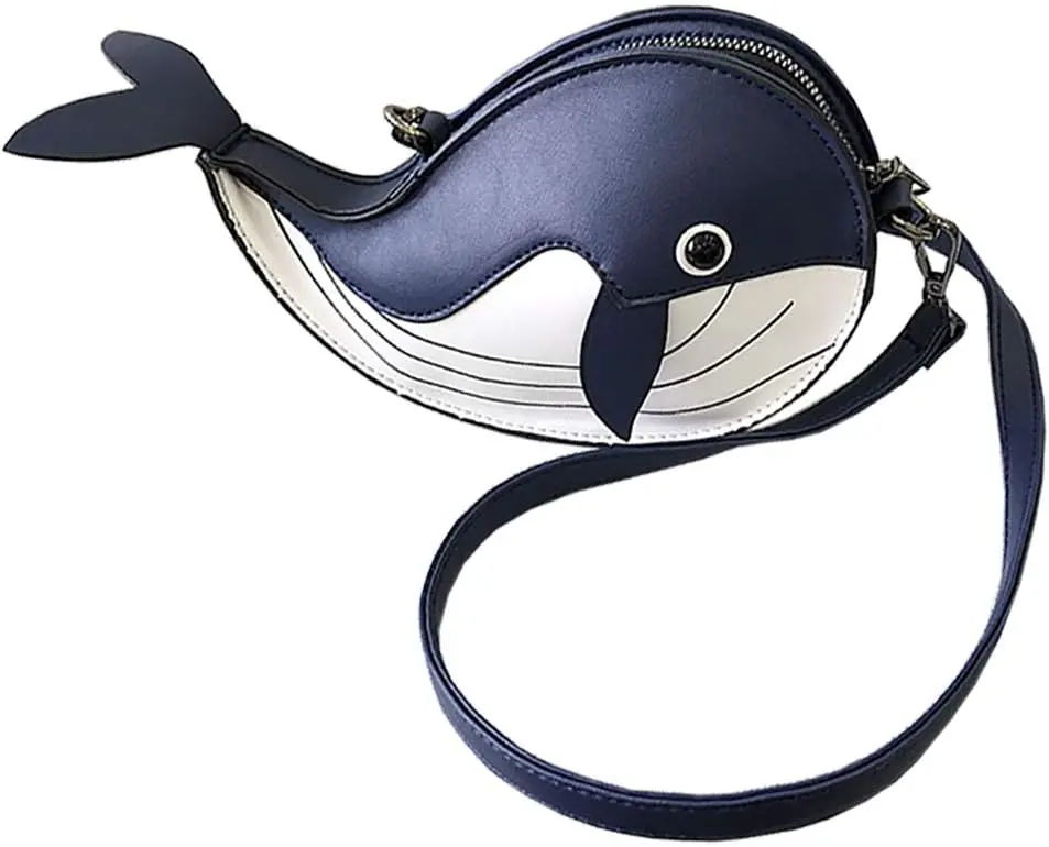 Dinosaur Shark  Bag for Women 3D  Novelty Purse Zipper Crossbody Handbag Clutch Messenger Bag for Girl