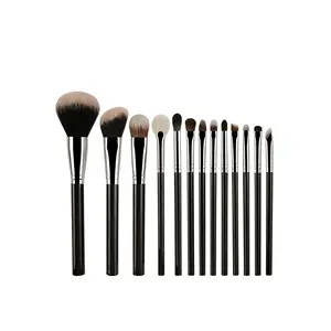 13-Piece Large Makeup Brush Set, Soft Bristles, Full Set of Loose Powder, Blush, Eyeshadow Brushes, Beginner Cosmetic Kit
