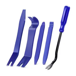 5PCS Auto Trim Removal Tool Kit, No-Scratch Pry Tool Kit for Car Door Clip Panel & Audio Dashboard Dismantle -5PCS