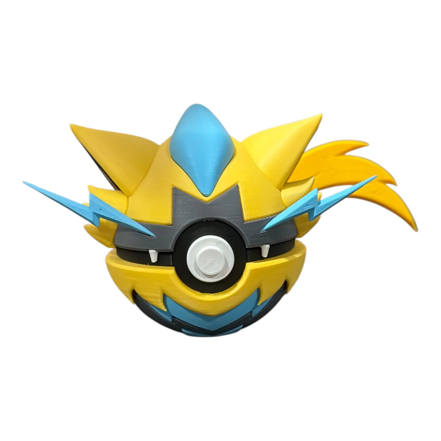 Zeraora Poke Ball - Inspired 3D Printed Collectible