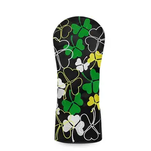 Golf Club Headcover Scratch-resistant and Impact-resistant Protective Cover Elegant Floral Pattern Suitable for 1-Wood, 3/5-Wood, and UT Clubs Ideal Holiday Gift Durable Golf Accessory