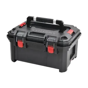 22 in. Modular Tool Storage Box – Large Capacity, Supports 100 lbs, Dust & Water Resistant Heavy Duty Organizer