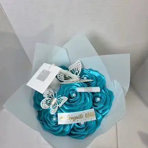 Handmade Eternal Roses Bouquet, Graduation Gift for Graduates