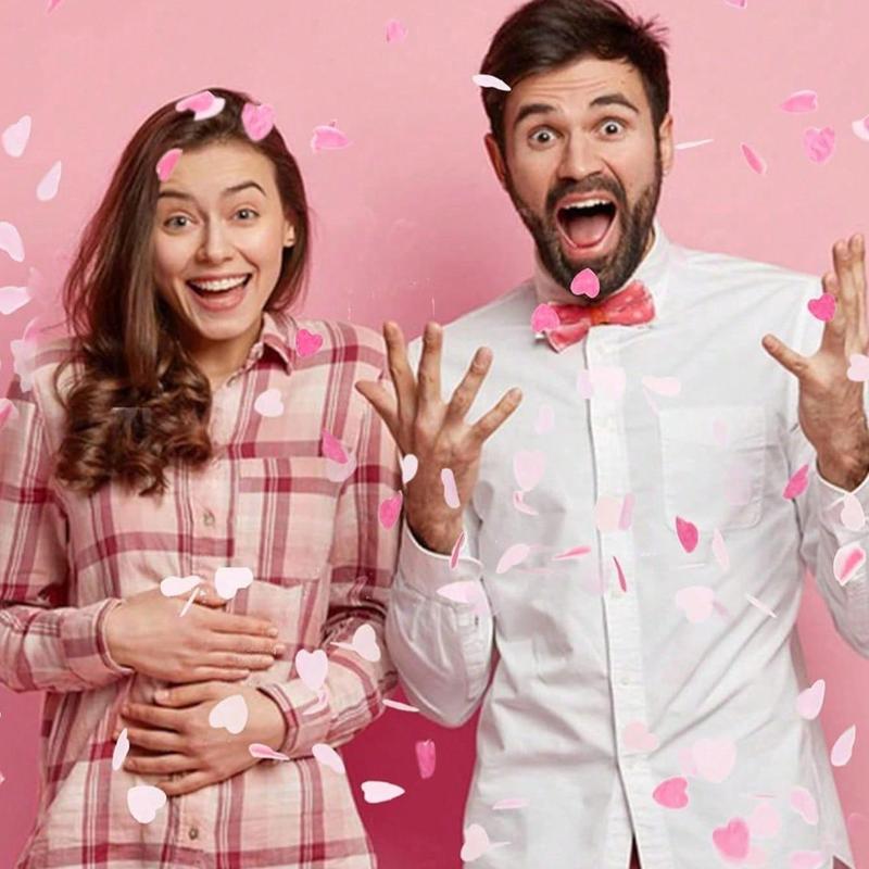 Confetti Spray Gun, Colorful Gender Reveal Confetti Spray Gun, Creative Handheld Prediction Gender Reveal Party Supplies, Festival Party Supplies