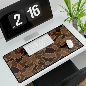 Everything Camo Collection – Drake Old School Camo Mouse Pad, Gaming Desk Mat, Smooth Surface, Anti-Slip Base