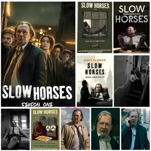 Slow Horses Season Poster Bedroom Home Decor Art Poster Perfect Gift for Family and Friends