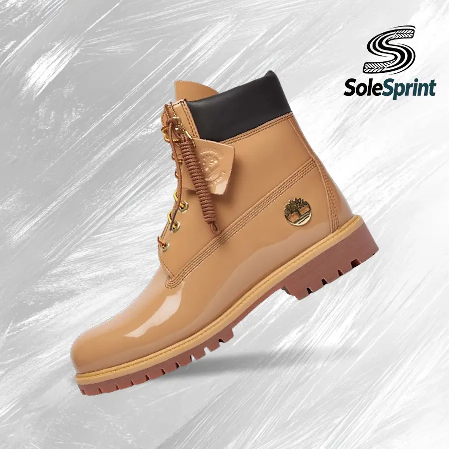 Timberland 6" Premium Waterproof Patent BootsFinch Wheat – Men's Lifestyle Sneakers – shoes for man -Vintage- Spring & Summer-Classic Color, Warm & Durable, Outdoor to Everyday Casual Wear - back to school – TB0A41MWA3K