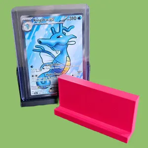 3D Printed Card Stand - Perfect for Toploaders, Sleeved, & Raw Cards | Multiple Colors | Great Gift for Collectors | Minimalist