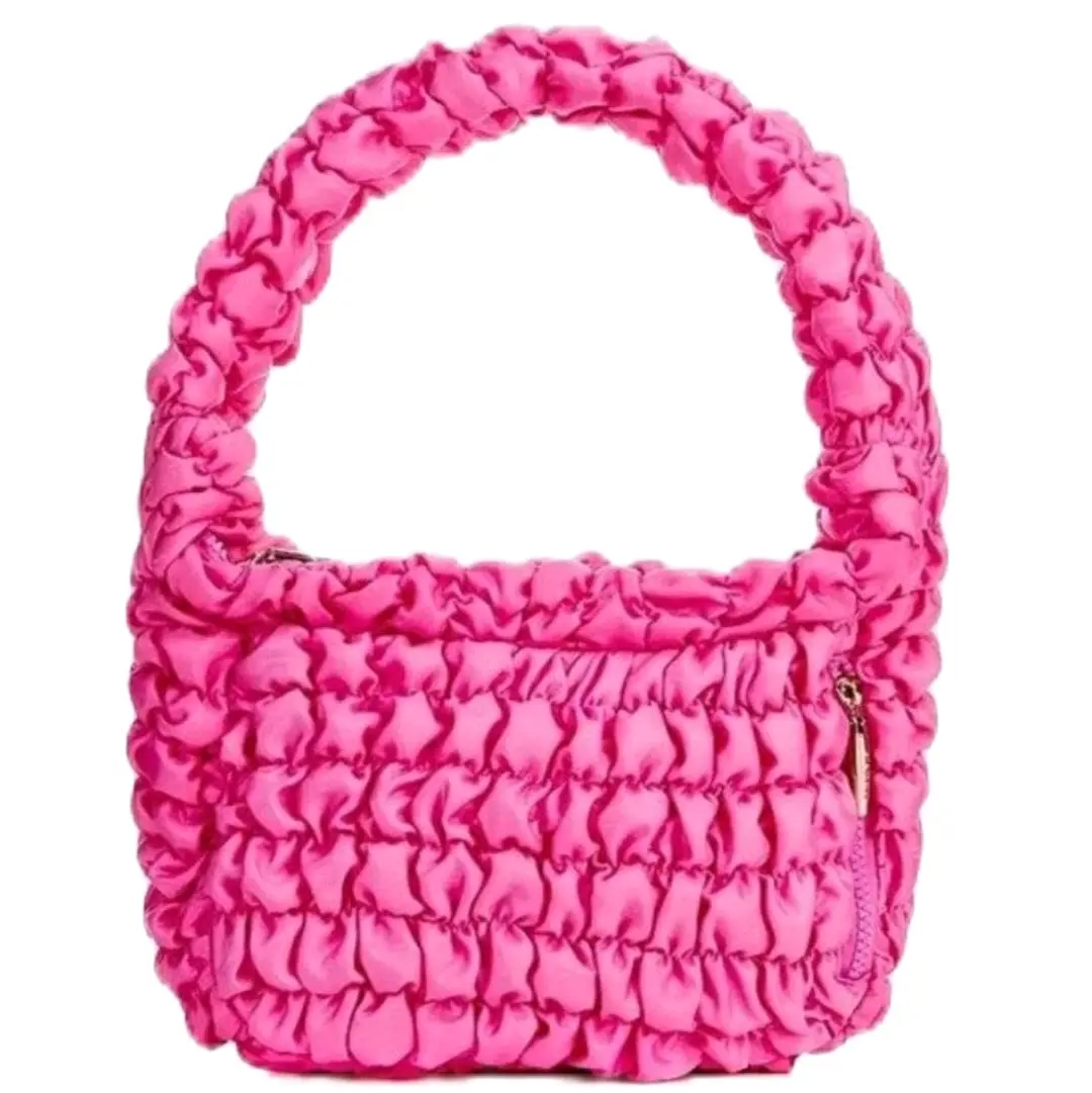 JASON WU pink popcorn texture handbag
