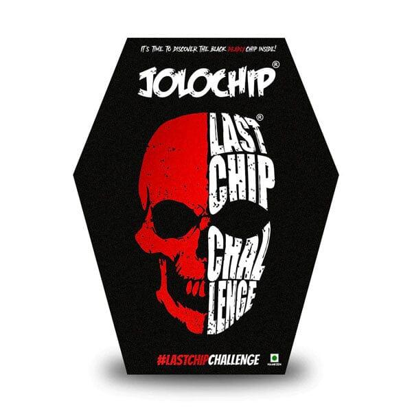 JOLOCHIP Last Chip Challenge 1pc - Spiciest Corn Snack with Carolina Reaper Trinidad Scorpion & Ghost Pepper Extreme Hot Crunchy Chilli Snack for 18+ Crispy