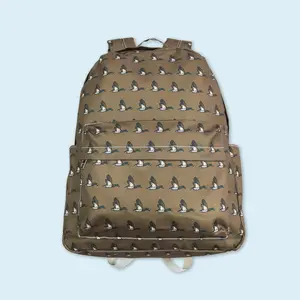 Toddle baby boy mallard duck backpack