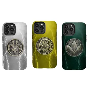 These Power Rangers cases bring back all the 90s Saturday morning vibes Suitable for iPhone 17-11 Pro Max/Plus and Samsung Galaxy S23-25