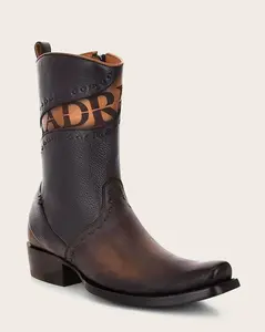 Cuadra Urban Engraved Brown Boot
