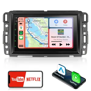IYING Car Stereo for Chevy Silverado GMC Sierra 2007-2013 with 8 core 4+64G 7 inch Android 13 Touchscreen with Wireless Carplay Android Auto, 4G+64G/WiFi/FM/DSP/SWC, Bluetooth, GPS Navigation