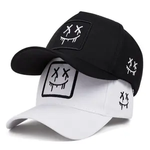 Stylish Adjustable Sun Protection Baseball Cap - Simple Graphic Embroidered Trucker Hat for Men & Women, Perfect for Casual Outdoor Sports & Unique Gifts