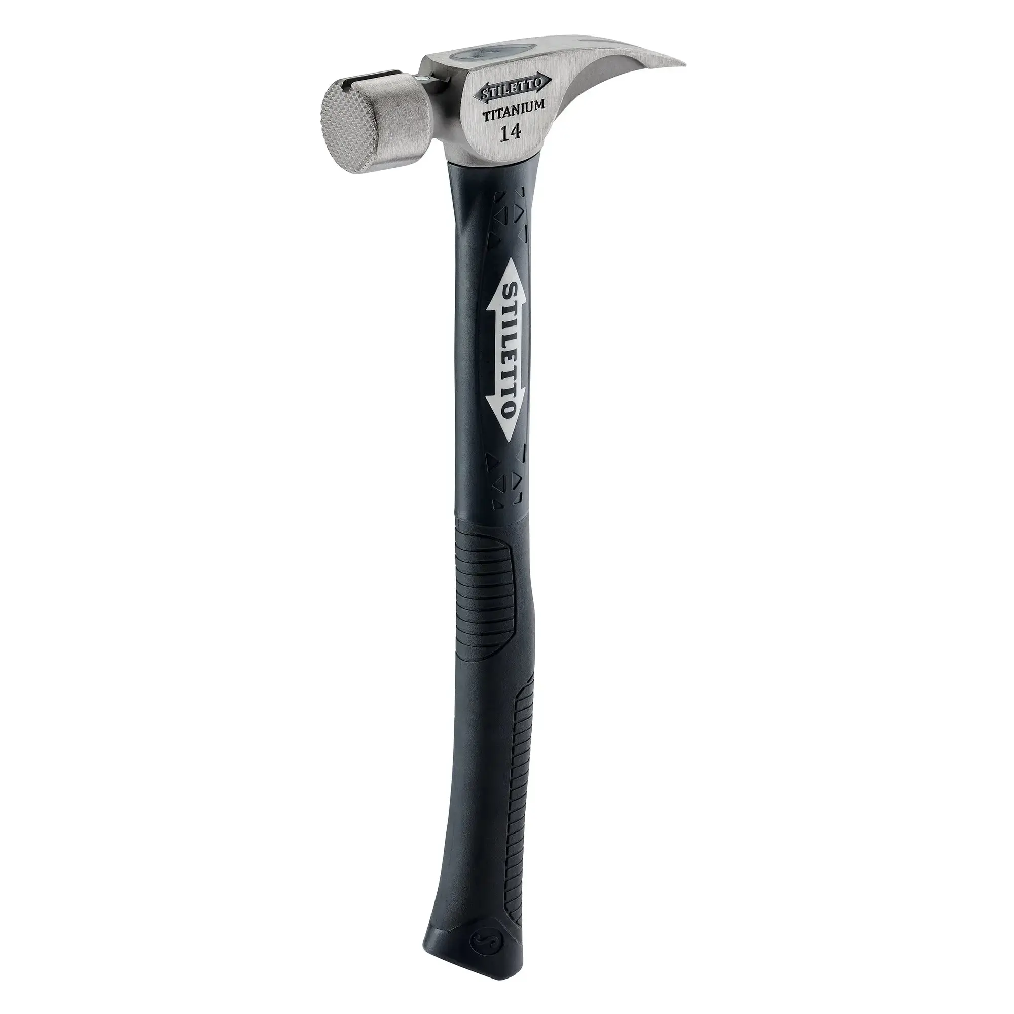 Stiletto TI14MC-F 14oz Milled Curved Fiberglass Hammer, Hand Tool, Hardware Tool, Hand Tools